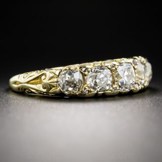 Victorian Style Five Stone Diamond Ring