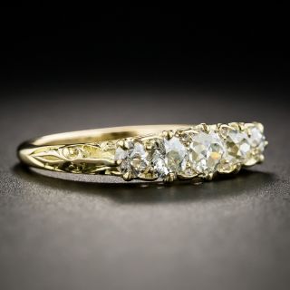 Victorian Style Five Stone Diamond Ring