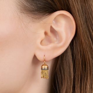 Victorian-Style Tassle Earrings