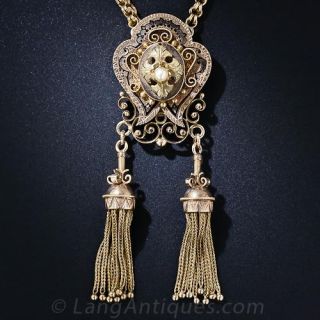 Victorian Tassel Necklace