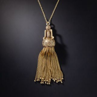 Victorian Tassel Necklace - 1