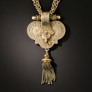 Victorian Tassel Necklace - 3