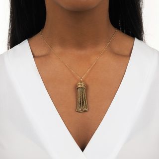Victorian Tassel Necklace