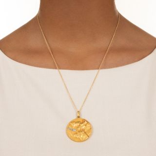 Victorian Three Dogs Locket