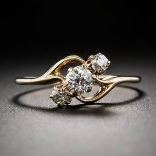 Victorian Three Stone Diamond Ring