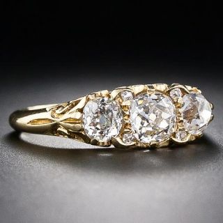Victorian Three-Stone Diamond Ring