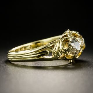 Victorian Three-Stone Old Mine-Cut Diamond Ring