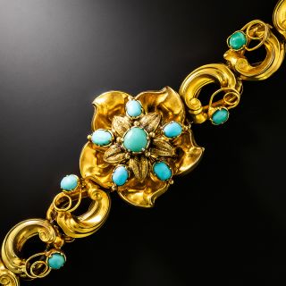 Victorian Turquoise Bracelet - 3