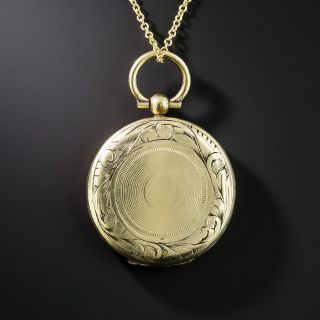 Victorian Turquoise Locket 