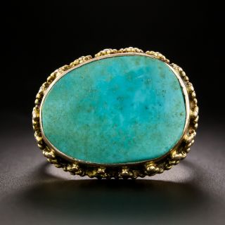 Victorian Turquoise Ring - 3