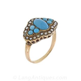 Victorian Turquoise Ring