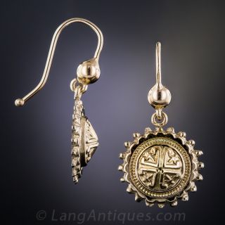 Victorian Yellow Gold Earrings