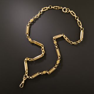 Victorian14K Gold Link Chain - 2