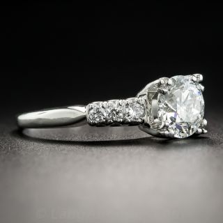 Vintage 1.08 Carat Diamond Engagement Ring - GIA I VVS2