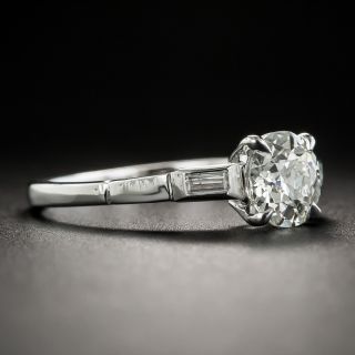 Vintage 1.15 Carat Diamond Engagement Ring- GIA I VS2 