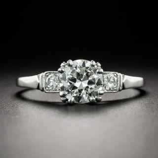 Vintage 1.16  Carat Diamond Engagement Ring - GIA I VS2 - 2