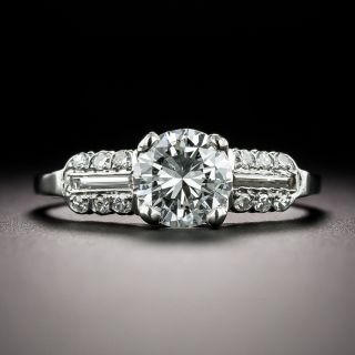 Vintage 1.17 Carat Diamond Engagement Ring by C.D. Peacock  - GIA E SI2 - 3