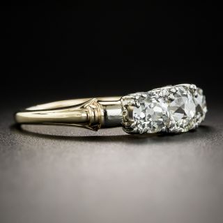Vintage 1.45 Carat Three-Stone Diamond Ring 