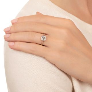 Vintage 1.52 Carat Diamond Solitaire Ring - GIA G VS2