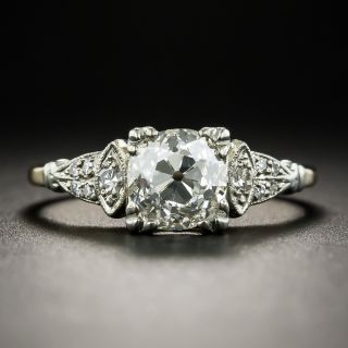 Vintage 1.64 Carat Diamond Engagement Ring - GIA I SI1 - 1