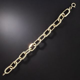 Vintage 14K Gold Link Bracelet - 1