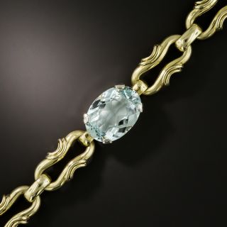 Vintage 1960s Aquamarine Bracelet