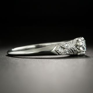 Vintage .20 Carat Diamond Engagement Ring - Palladium