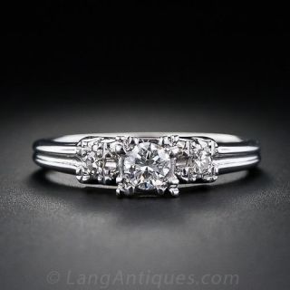 Vintage .20 Carat Diamond Ring