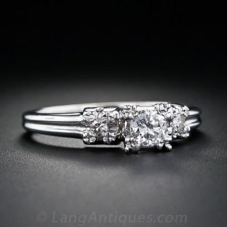 Vintage .20 Carat Diamond Ring