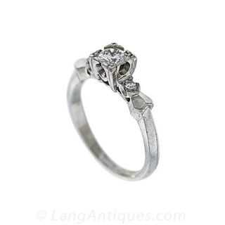 Vintage .30 Carat Engagement Ring