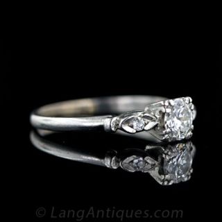 Vintage .45 Carat Diamond Engagement Ring