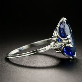 Vintage 5.50 Carat Sapphire Ring