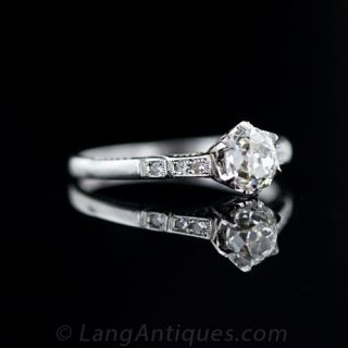 Vintage .50 Carat Diamond Solitaire