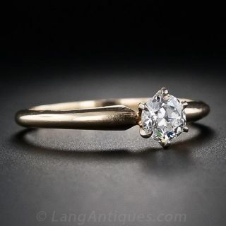 Vintage .50 Carat Diamond Solitare ring
