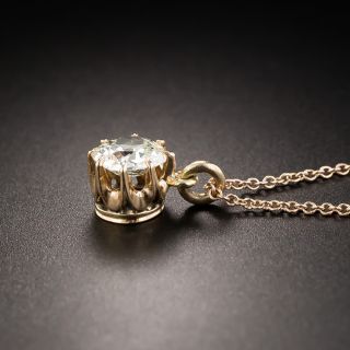 Vintage .57 Diamond Drop