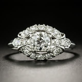Vintage .58 Carat Diamond Engagement Ring by Granat Brothers - 2