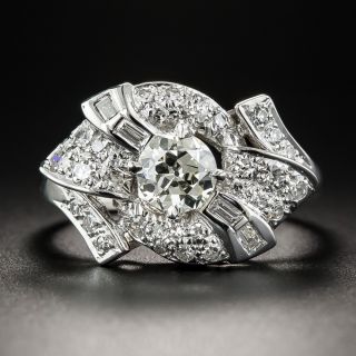 Vintage .65 Carat Diamond Engagement Ring