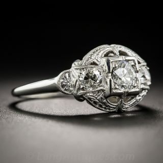 Vintage .68 Carat Diamond Three-Stone Engagement Ring