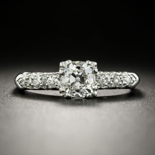 Vintage .75 Carat Diamond Engagement Ring - 3