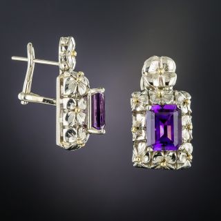 Vintage Amethyst Earrings