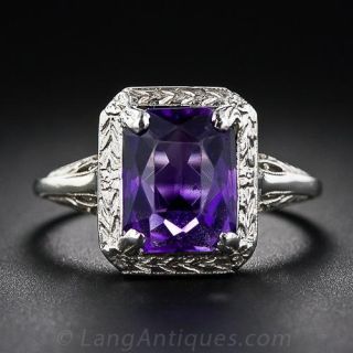 Vintage Amethyst Ring