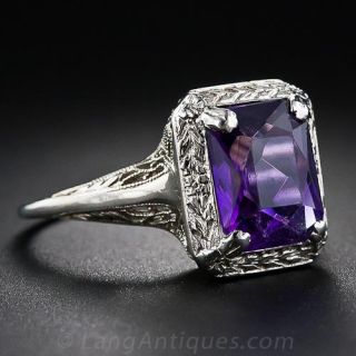 Vintage Amethyst Ring