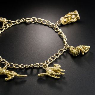 Vintage Animal Charm Bracelet