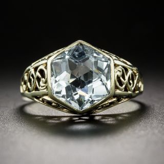 Vintage Aquamarine Ring