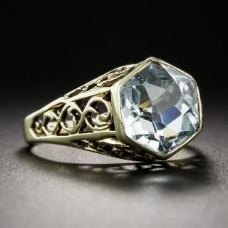 Vintage Aquamarine Ring