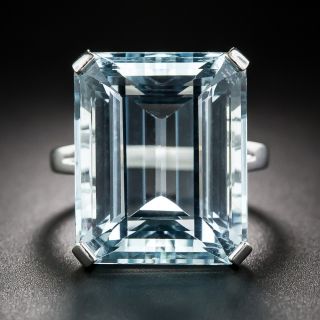 Vintage Aquamarine Ring