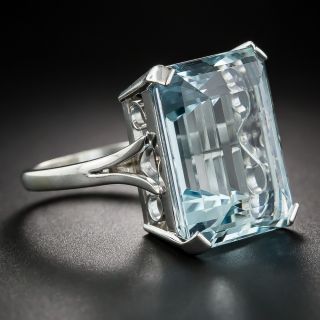 Vintage Aquamarine Ring