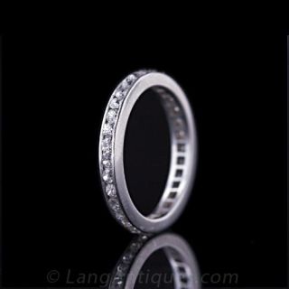 Vintage-Art-Deco-Diamond-Eternity-Band-Main-View