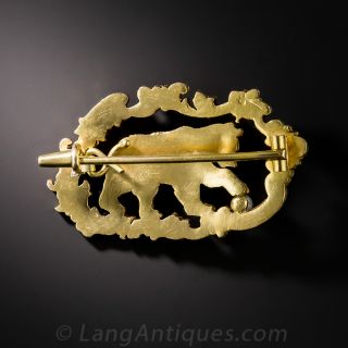 Vintage Bear Pin