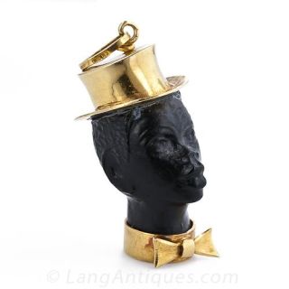 Vintage Blackamoor Pendant